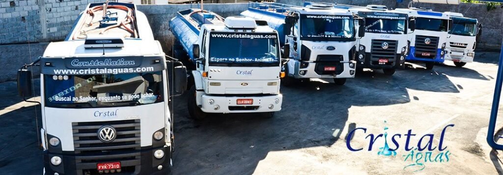 caminhão pipa indústrias Suzano