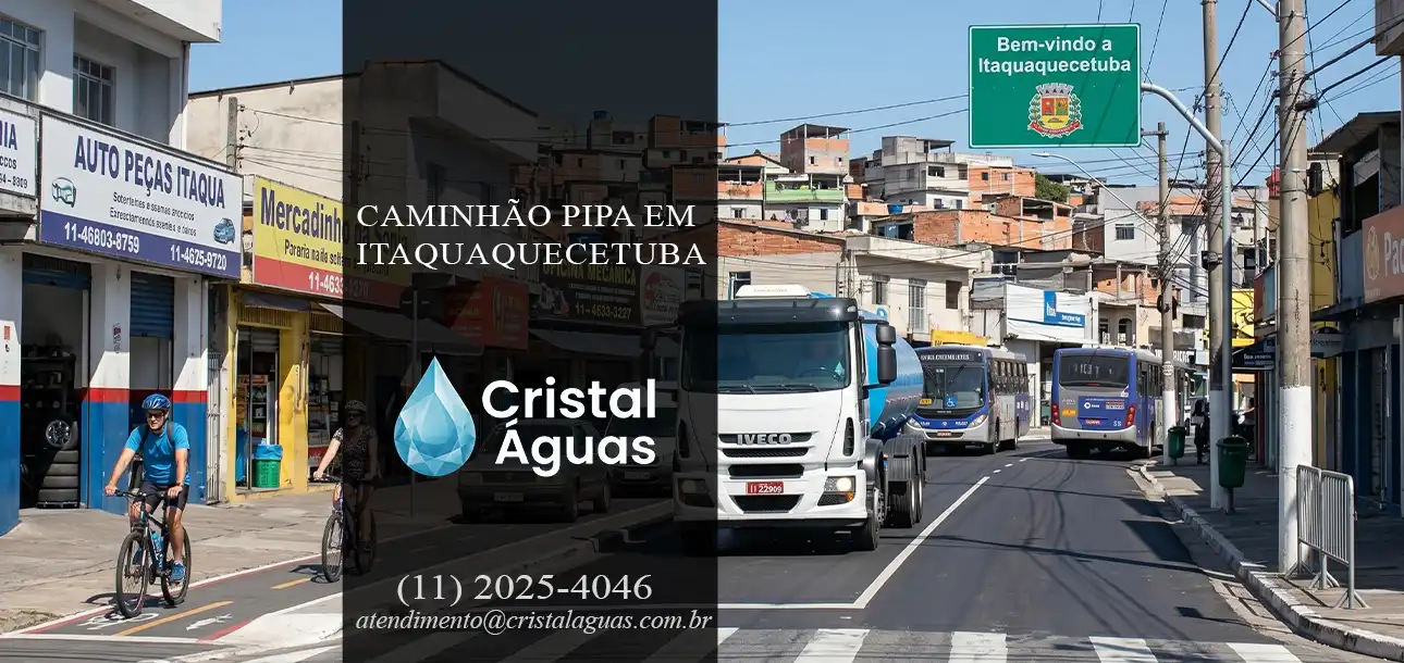 Caminhão Pipa em Itaquaquecetuba