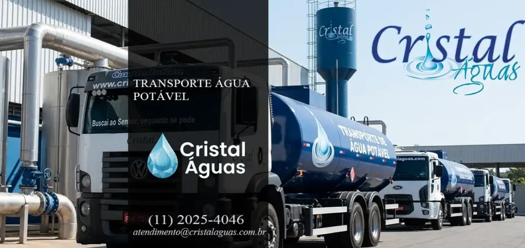 transporte água potável