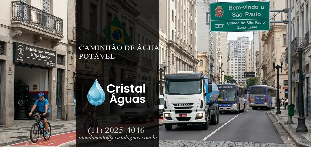 Caminhão de Água Potável