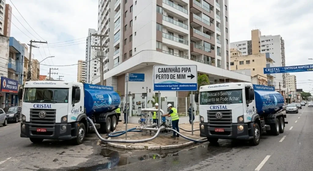 Caminhão Pipa Perto de Mim Cristal